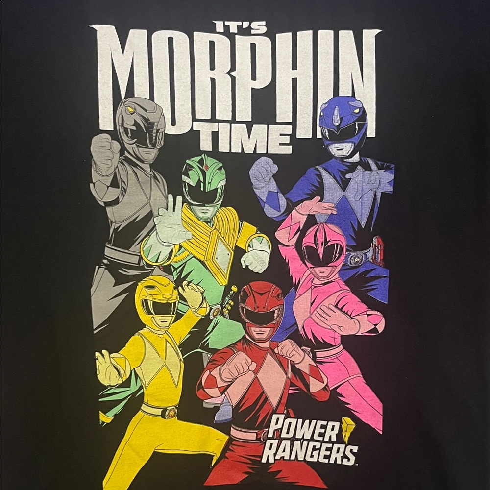 The Mighty Morphin Power Rangers Small Shirt